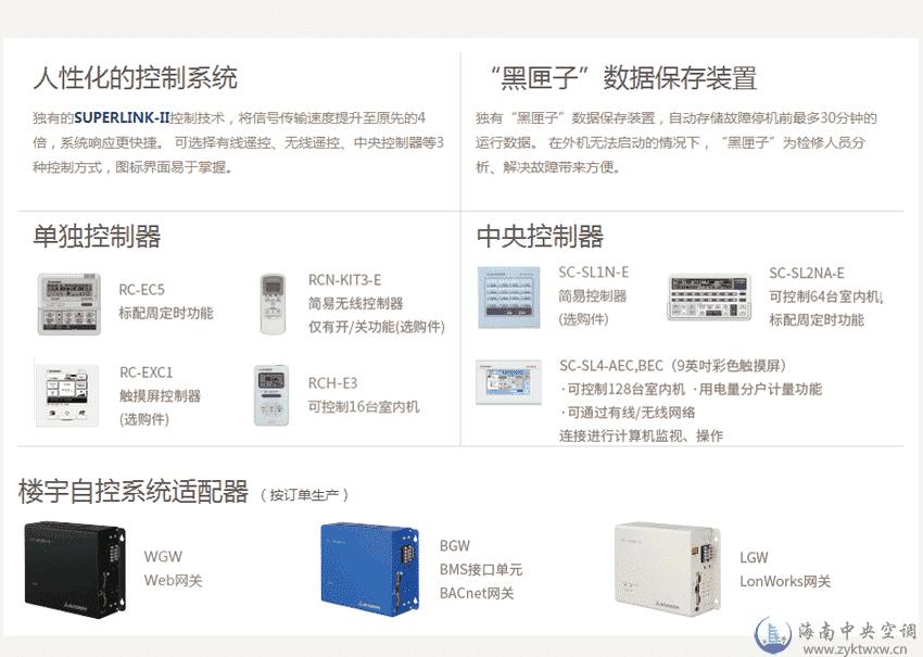 三菱重工KX6迷你国产家用中央空调